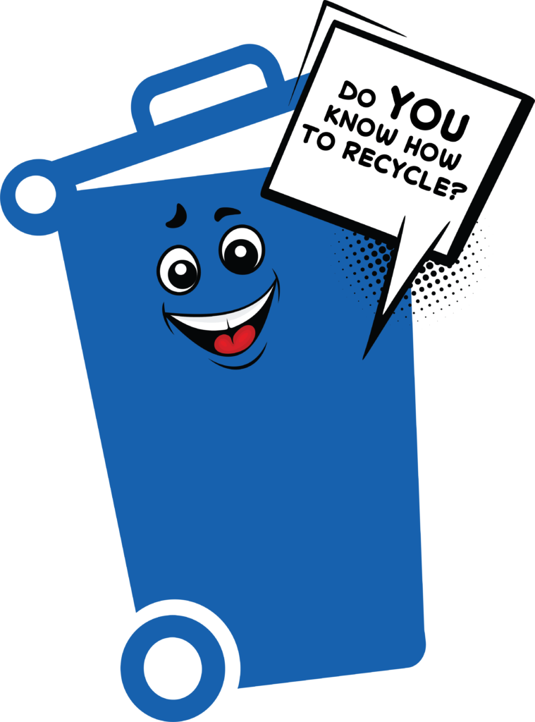 blue bin do you know how to recycle